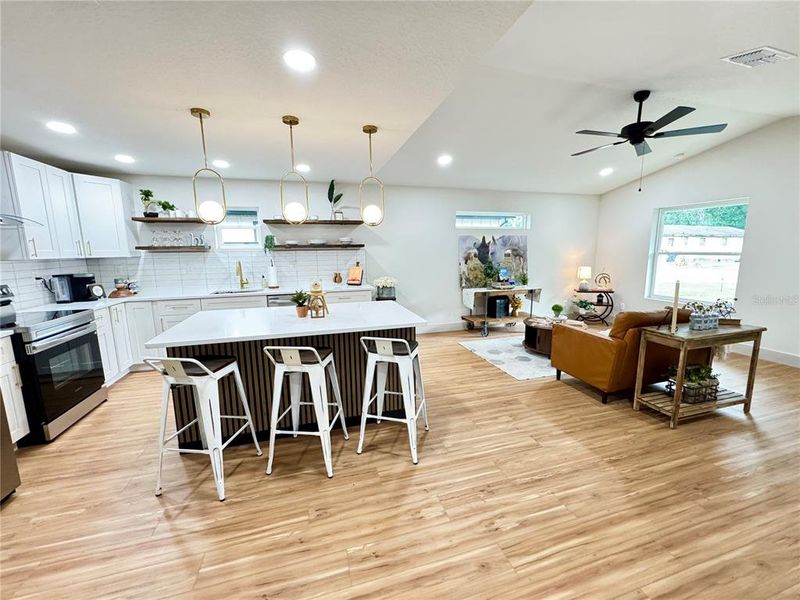 Furnished interior view inside a new home in , Ocala (Image 16). Furnished interior view inside a new home in , Ocala (Image 16).