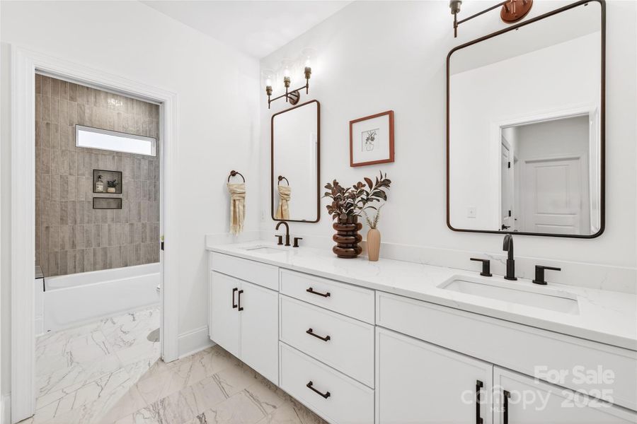 Furnished interior view inside a new home in , Charlotte (Image 31). Furnished interior view inside a new home in , Charlotte (Image 31).