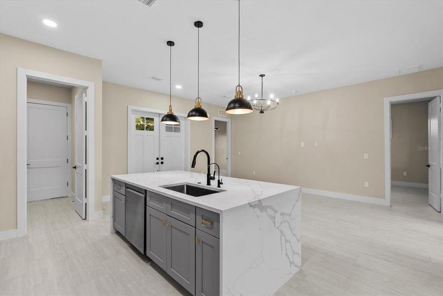 Furnished interior view inside a new home in , Port Charlotte (Image 5). Furnished interior view inside a new home in , Port Charlotte (Image 5).