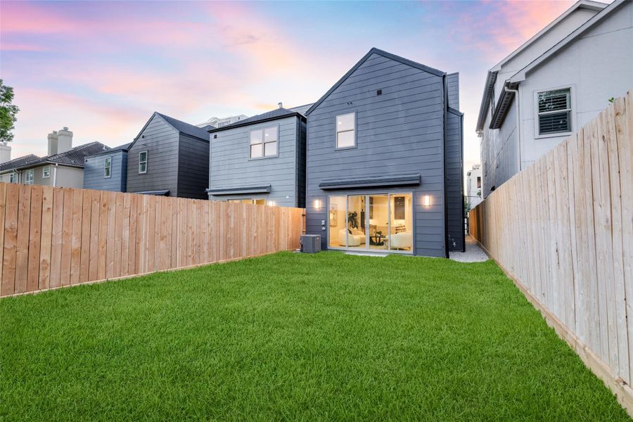 Exterior details and patio area of a home in , Houston (Image 3). Exterior details and patio area of a home in , Houston (Image 3).