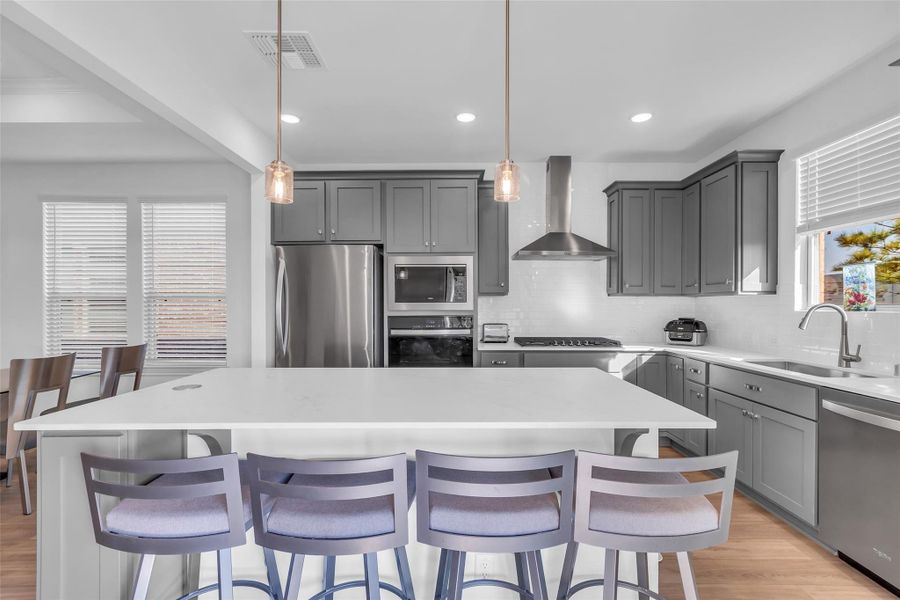Furnished interior view inside a new home in , Fulshear (Image 18).
