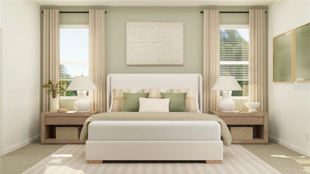 Furnished interior view inside a new home in , Groveland (Image 15).