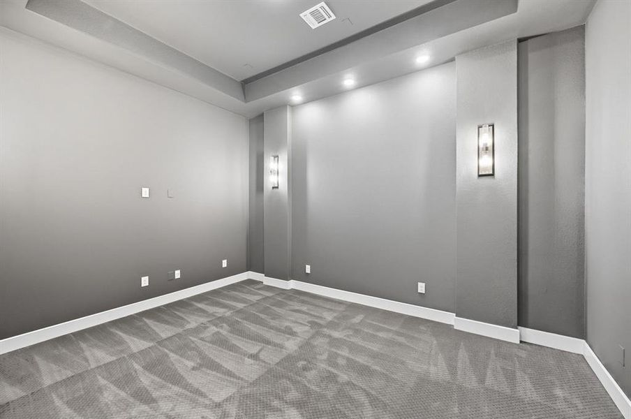 Spacious, unfurnished interior of a new home in Star Trail: 55ft. lots, Prosper (Image 19).