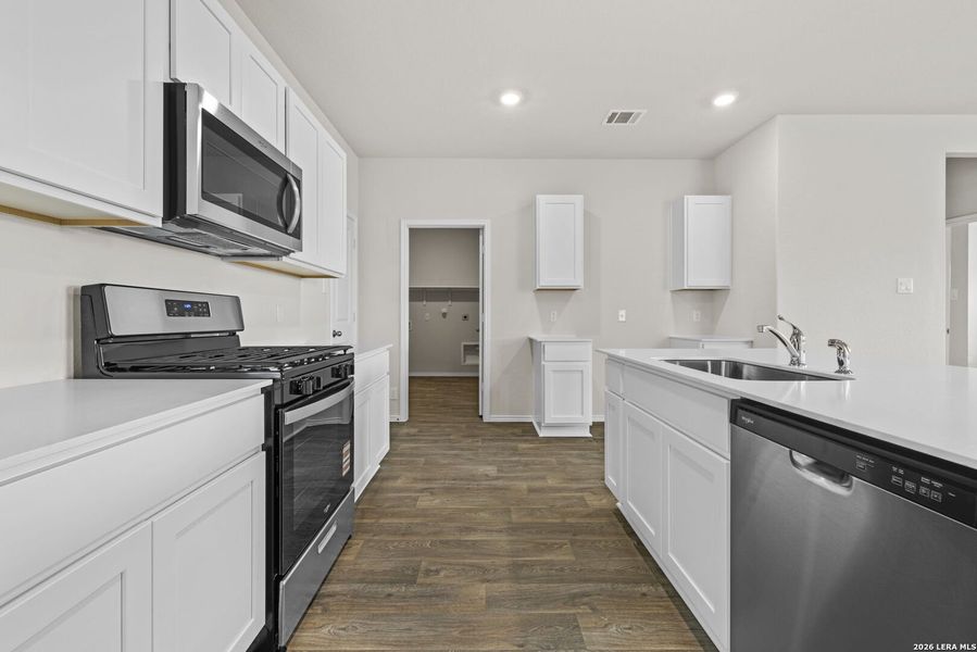 Furnished interior view inside a new home in Redbird Ranch, San Antonio (Image 6).