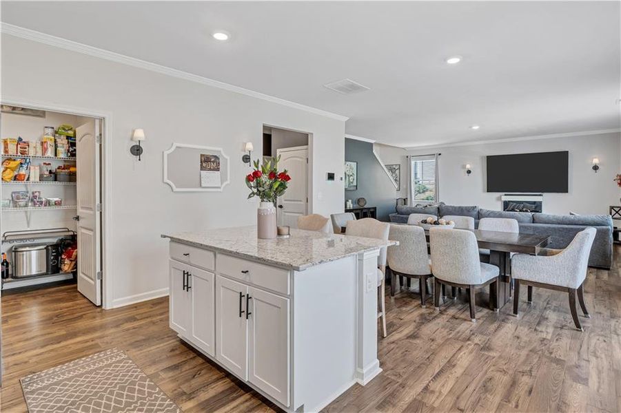 Furnished interior view inside a new home in Thompson Ridge, Dallas (Image 18).
