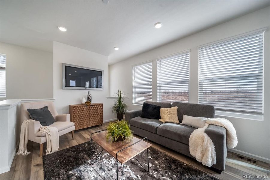 Furnished interior view inside a new home in , Commerce City (Image 12).