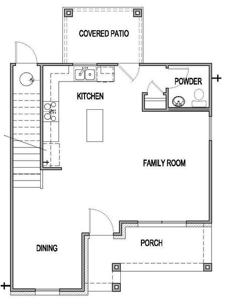 2D floor plan layout of this home in Mayfair, New Braunfels, TX (Image 2). 2D floor plan layout of this home in Mayfair, New Braunfels, TX (Image 2).