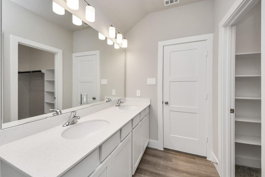 Furnished interior view inside a new home in Sorella: Signature Collection, Tomball (Image 13).