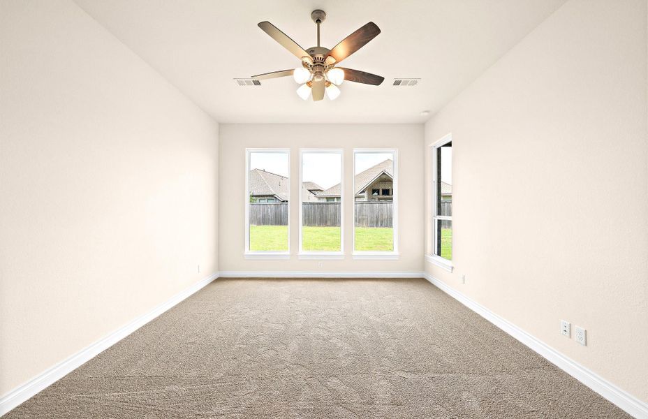 Spacious, unfurnished interior of a new home in Bridgeland 60′, Cypress (Image 40). Spacious, unfurnished interior of a new home in Bridgeland 60′, Cypress (Image 40).