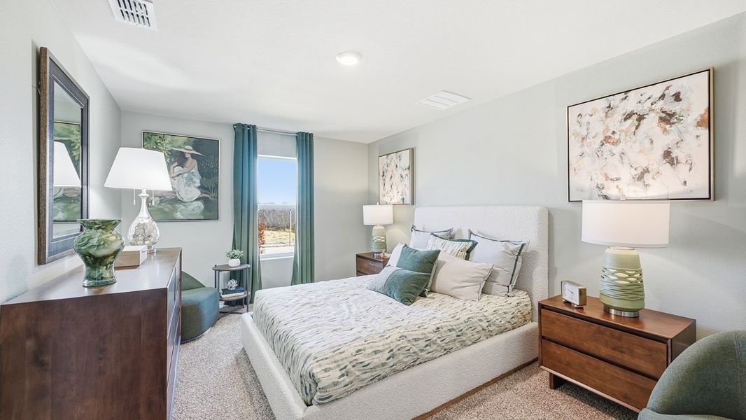 Furnished interior view inside a new home in Sunnycreek, Crowley (Image 16).