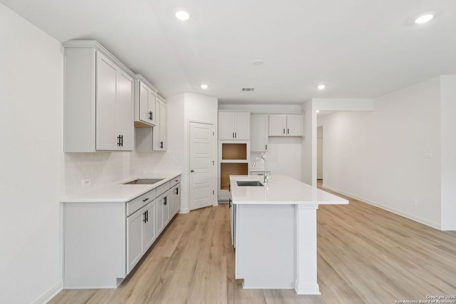 Furnished interior view inside a new home in , San Antonio (Image 14). Furnished interior view inside a new home in , San Antonio (Image 14).