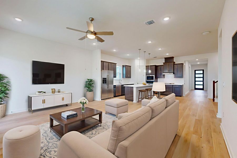 Living Room - Virtually Staged Living Room - Virtually Staged