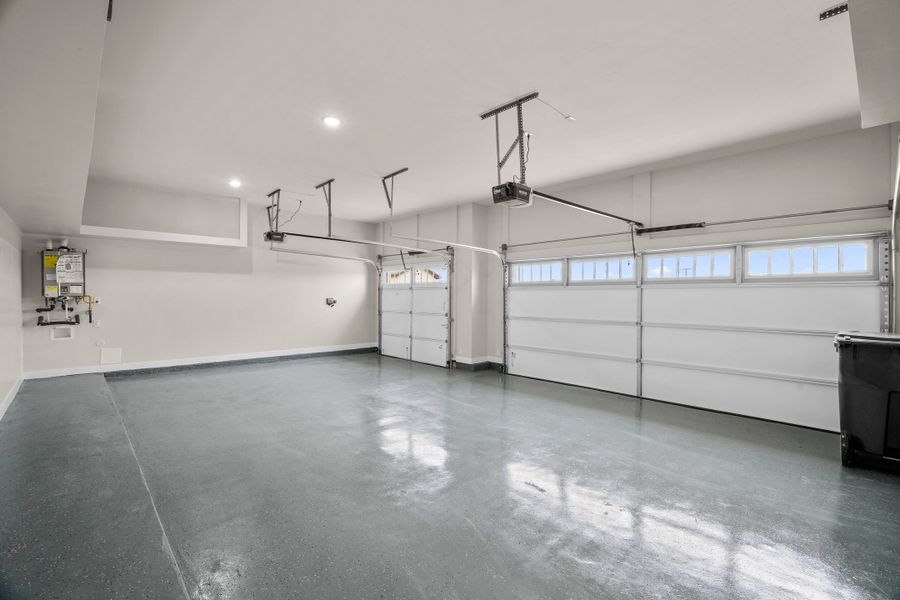 Representative unfurnished interior of a home built from the Pebble Beach- II by LEH. Homes in Verdancia, El Paso (Image 59).