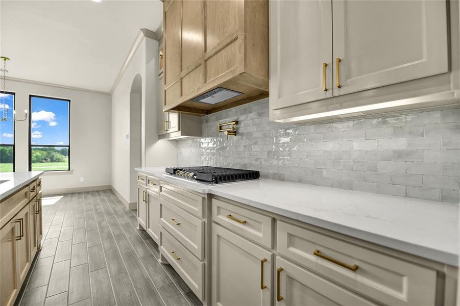 Furnished interior view inside a new home in , Decatur (Image 17).