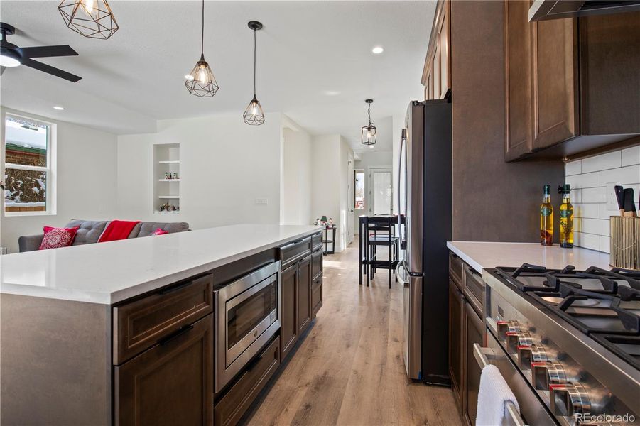 Furnished interior view inside a new home in , Denver (Image 18).