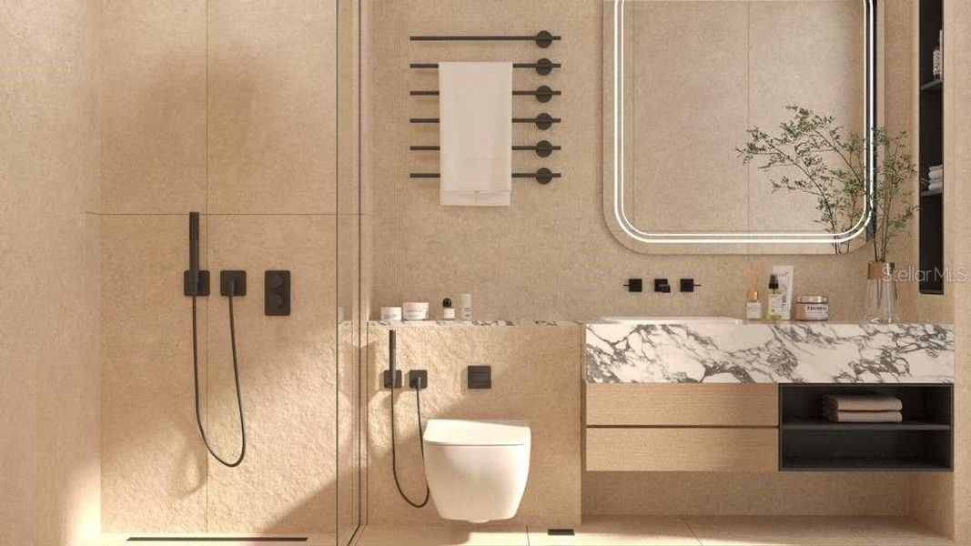 Furnished interior view inside a new home in , Ocala (Image 12).