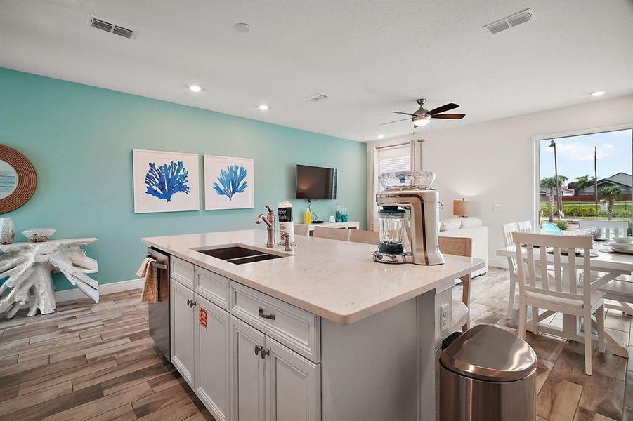 Furnished interior view inside a new home in , Kissimmee (Image 26). Furnished interior view inside a new home in , Kissimmee (Image 26).