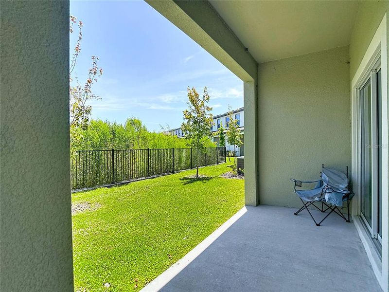 Exterior details and patio area of a home in , San Antonio (Image 3). Exterior details and patio area of a home in , San Antonio (Image 3).