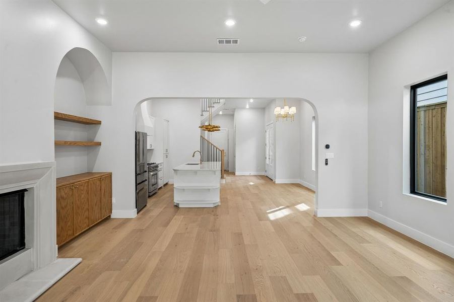 Spacious, unfurnished interior of a new home in , Dallas (Image 12). Spacious, unfurnished interior of a new home in , Dallas (Image 12).