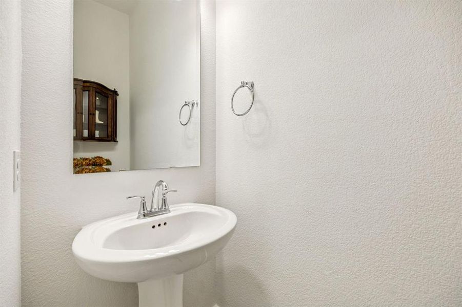 Half bath for guests