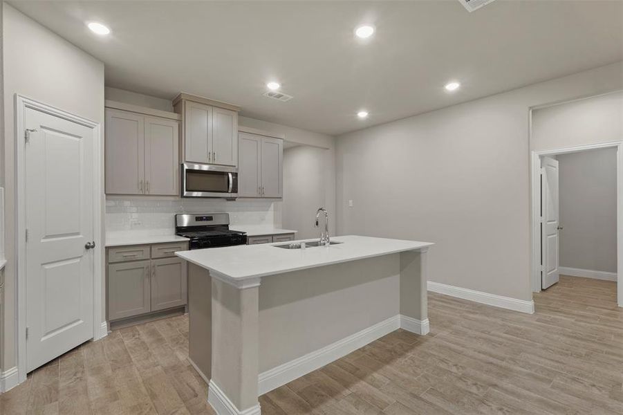 Furnished interior view inside a new home in , Anna (Image 11).