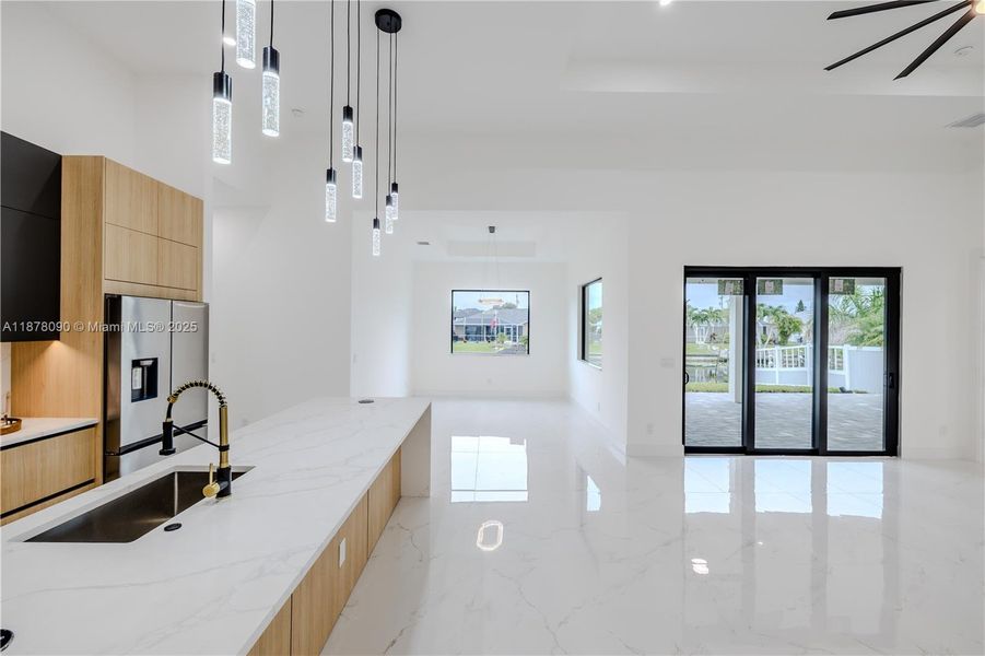 Furnished interior view inside a new home in , Cape Coral (Image 7).