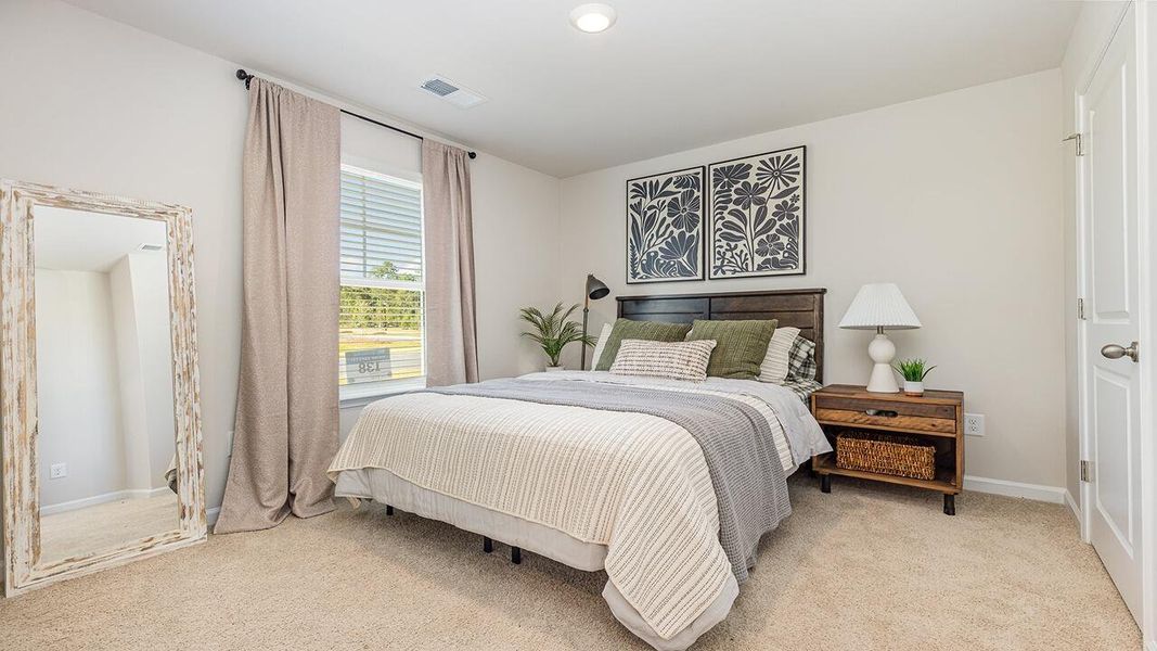 Furnished interior view inside a new home in The Oaks at Center Station, Hollywood (Image 14).