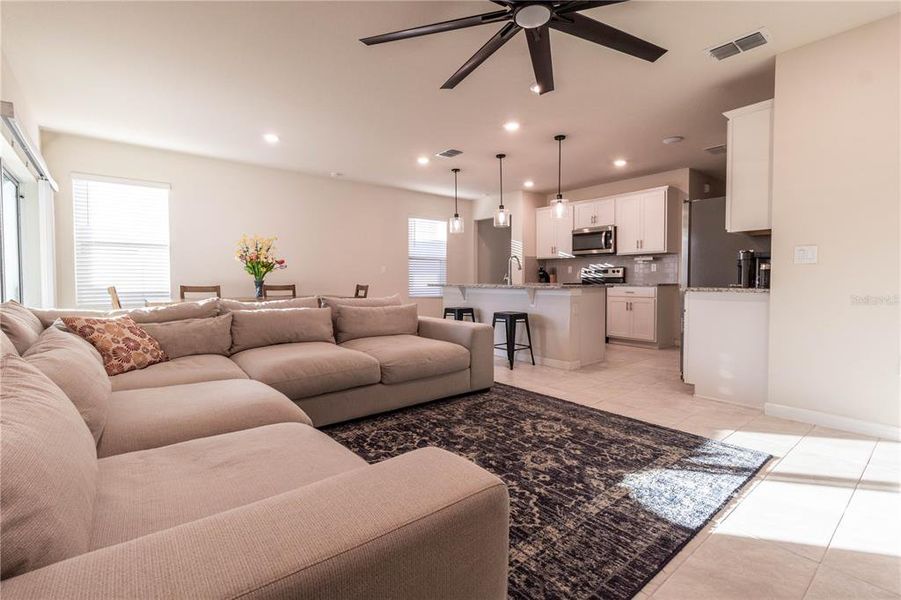 Furnished interior view inside a new home in Canopy Terrace, Deland (Image 11).