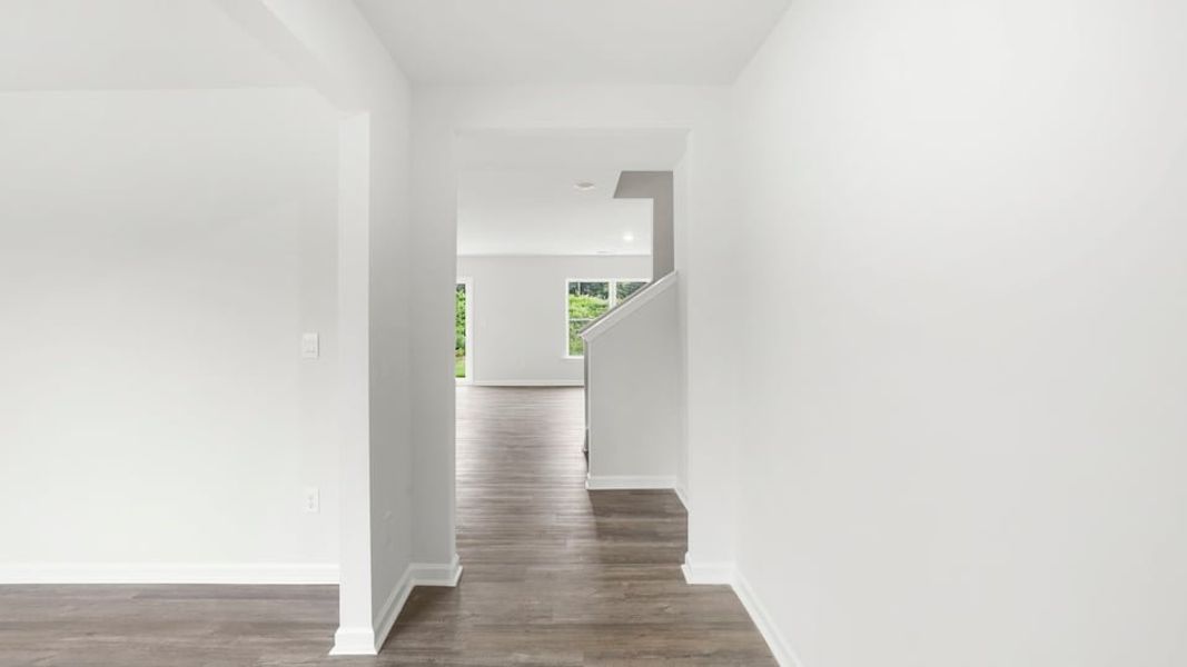 Spacious, unfurnished interior of a new home in Treemont Commons, Wellford (Image 16). Spacious, unfurnished interior of a new home in Treemont Commons, Wellford (Image 16).