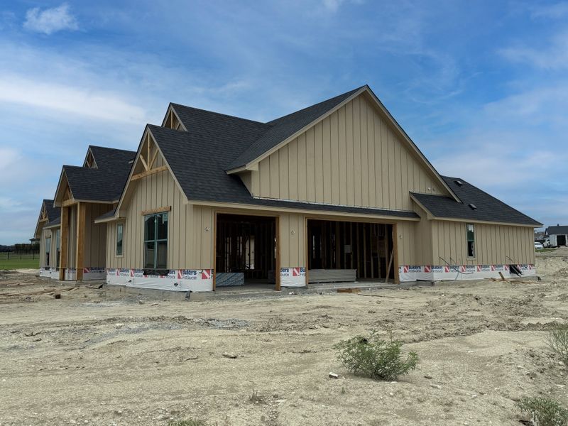 In-progress construction of a new home in Aledo Heights - Aledo ISD, Aledo, TX (Image 4).
