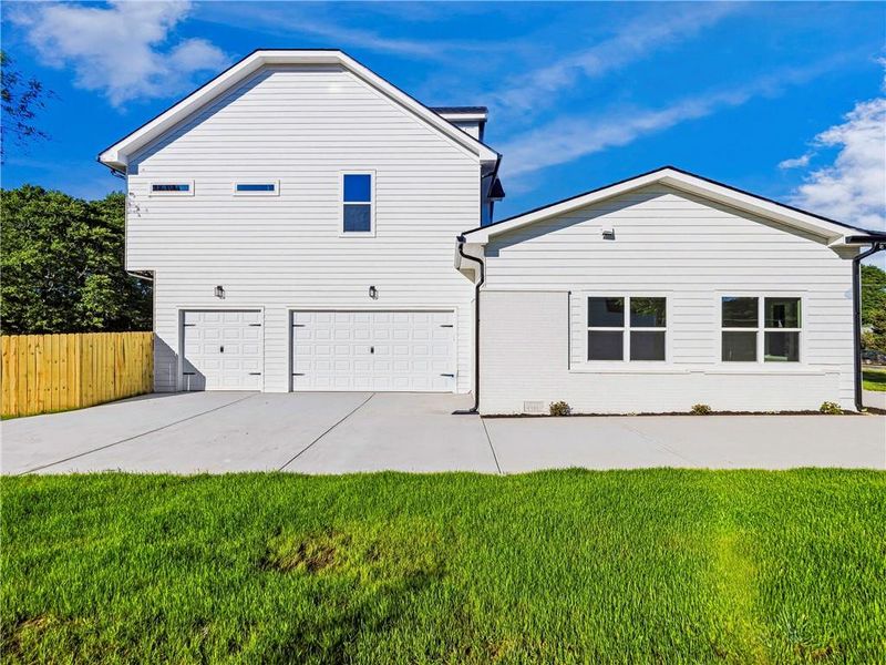 Exterior details and patio area of a home in , Loganville (Image 27).