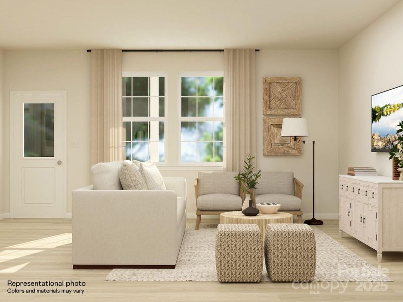 Furnished interior view inside a new home in Village of Waxhaw, Waxhaw (Image 7).