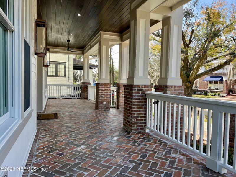 Exterior details and patio area of a home in , Jacksonville (Image 41).