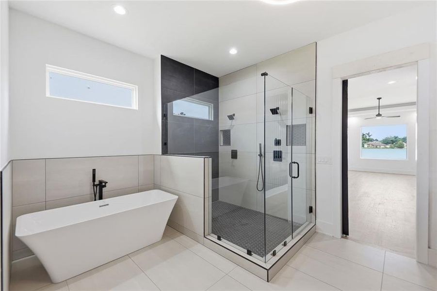 Furnished interior view inside a new home in , Hampton (Image 3).