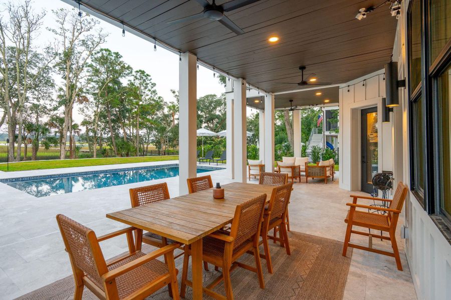 Furnished interior view inside a new home in , Awendaw (Image 23). Furnished interior view inside a new home in , Awendaw (Image 23).