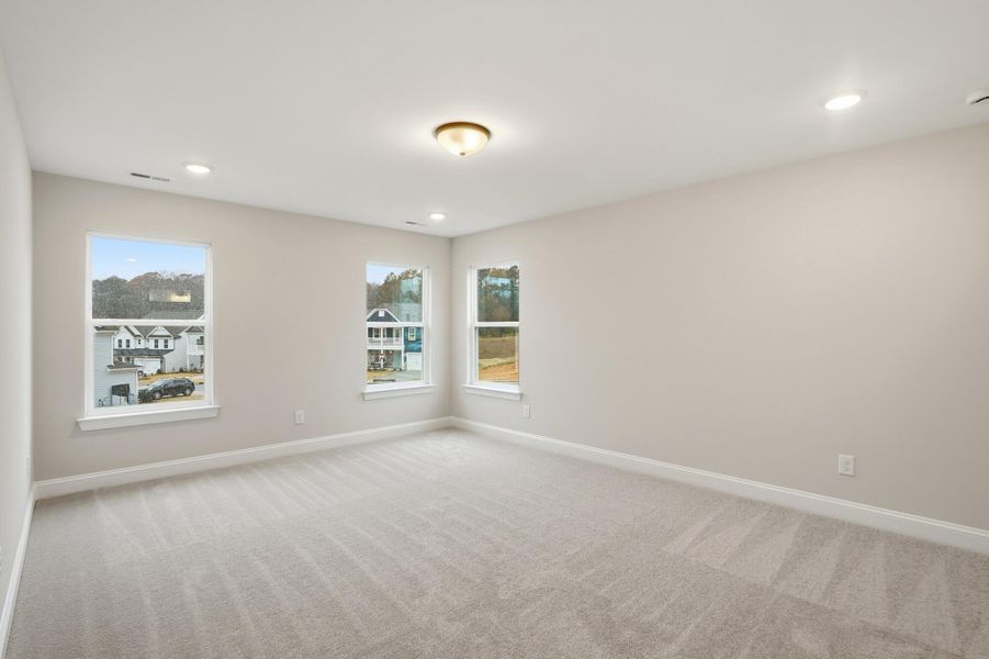 Spacious, unfurnished interior of a new home in Carrington, Stanley (Image 63).