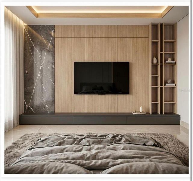 Close-up of interior finishes inside a home in , Orlando (Image 6).