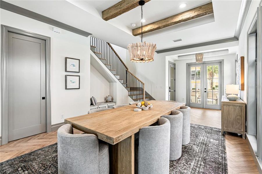 Furnished interior view inside a new home in , Palm Coast (Image 10).