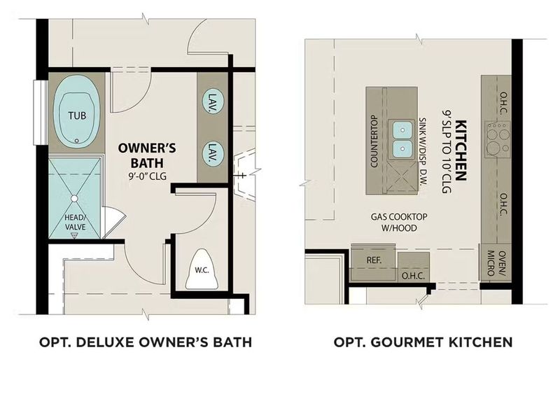 2D floor plan layout of this home in Bricewood, San Antonio, TX (Image 4).