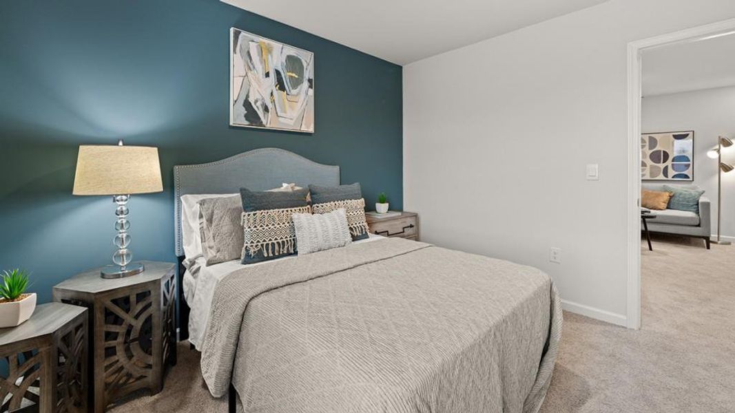 Furnished interior view inside a new home in Greyton Springs Place, Buford (Image 6).