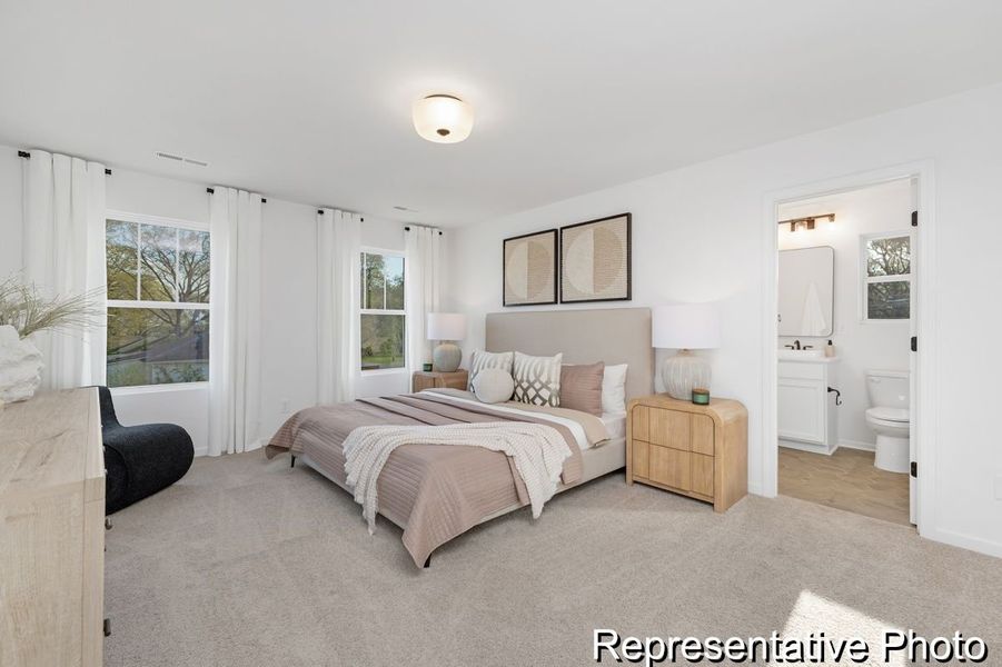 Furnished interior view inside a new home in Autumn Ridge, High Shoals (Image 14).