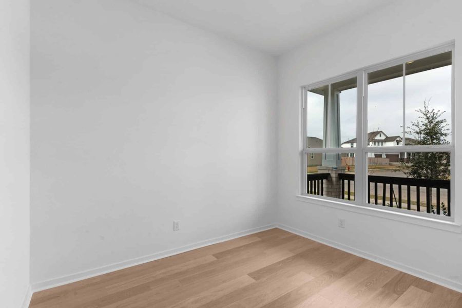 Spacious, unfurnished interior of a new home in Carillon, Manor (Image 11).