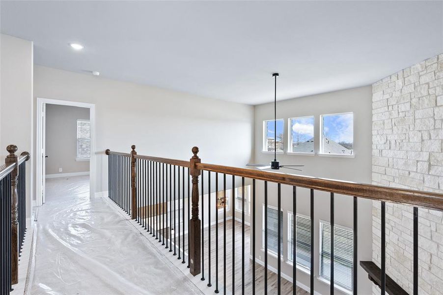 Spacious, unfurnished interior of a new home in Estates at Baker Park, Sherman (Image 37).