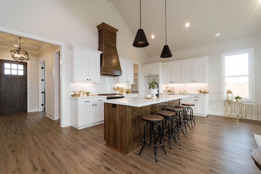 Representative furnished interior of a home built from the The Lydia by Reece Homes in Harvest Meadows, Bryan (Image 7).
