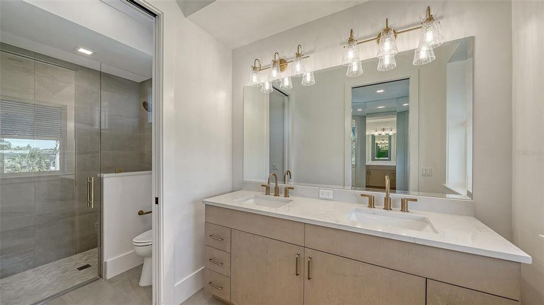 Furnished interior view inside a new home in , Sarasota (Image 41).