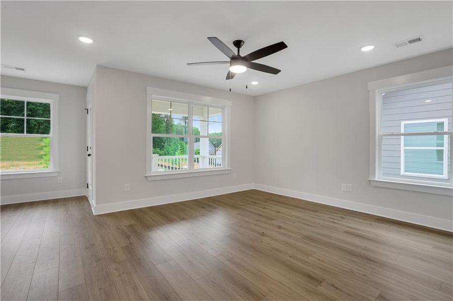 Spacious, unfurnished interior of a new home in Marble Tree, Ball Ground (Image 37).