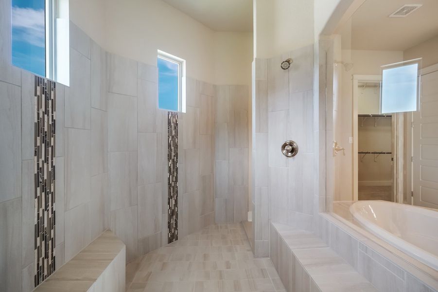 Representative furnished interior of a home built from the The Addison by Whitestone Custom Homes in Johnson Ranch, Bulverde (Image 18).