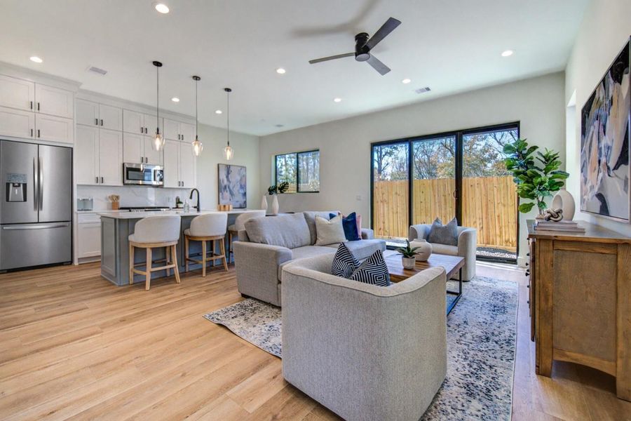 Welcome to Ocean Estate located in Highland Heights. Offering first floor living space. (Refrigerator is virtually staged).