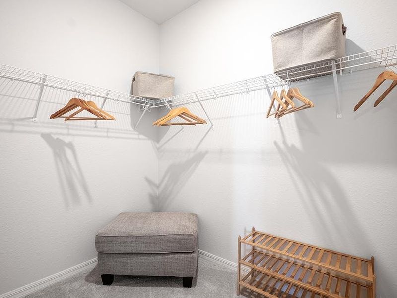 And, a walk-in wardrobe - Shelby II by Highland Homes