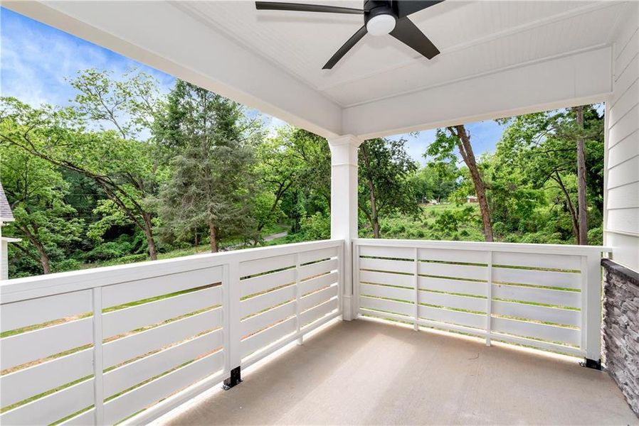 Exterior details and patio area of a home in , Commerce (Image 3).